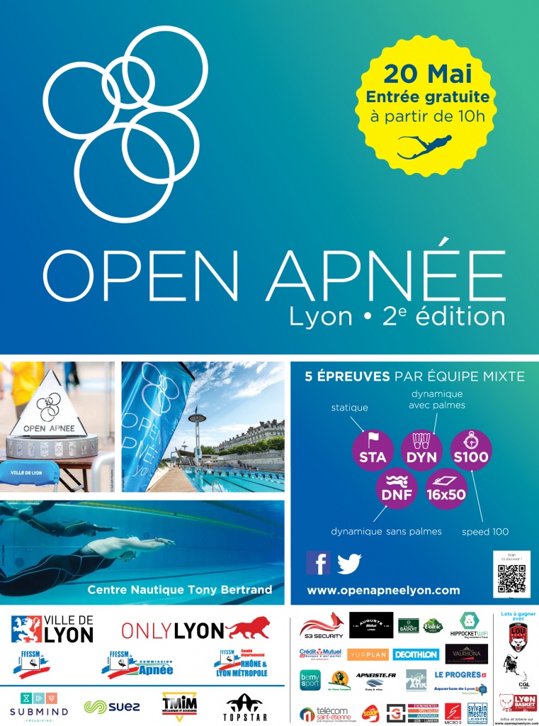 Open Apnee 2017 Affiche-logos